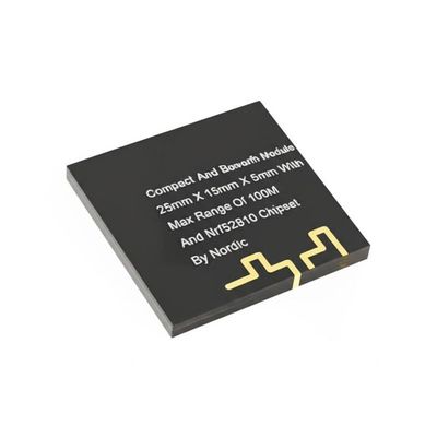 コンパクトでパワフルなBluetoothモジュール 25mm X 15mm X 5mm 最大100Mの範囲とNordic製Nrf52810チップセット