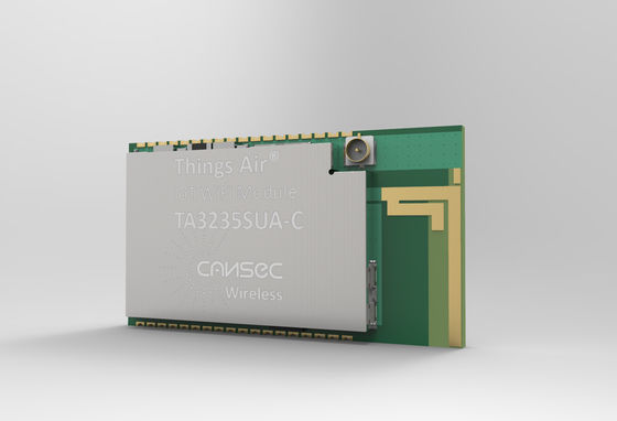 IPV4 IPV6 IoT 2.4Ghz 5GhzのチタニウムCC3235モジュールCansec TA3235SSA-C