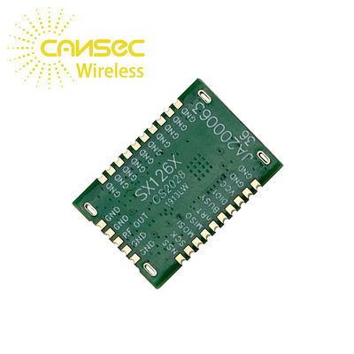 Cansec LR1262NA-A Sx1262 LoRaモジュール5.7kmの間隔17*24.3*3.4mm