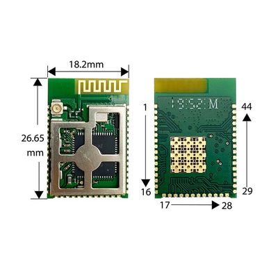チタニウムのWiFiモジュールCC3200 Cansec無線TA3200R1D-SA