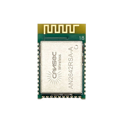Cansec無線AN2642RSA-AのチタニウムCC2642Rモジュール-105dBm RXの感受性