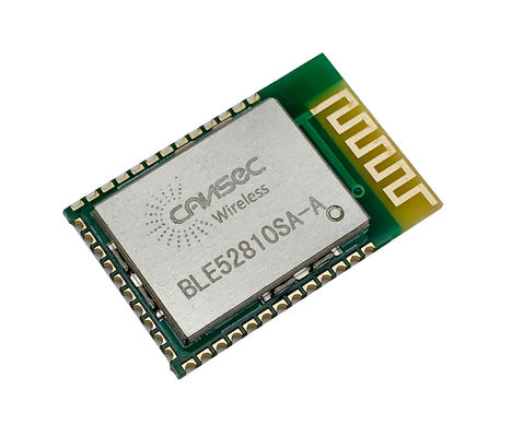 1.7vから3.6v 低電源Bluetoothモジュールスレッド 安全 実行時間 保護 BLE52810SA-A